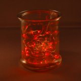 . 60303 Battery Powered Mini String Lights- Red- 3 Packs - 20 Count