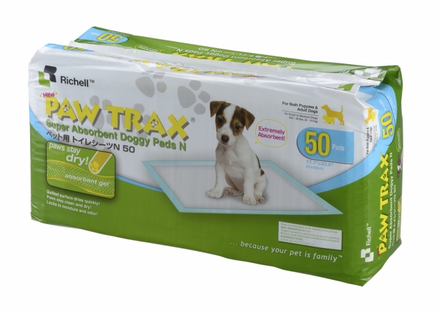 Paw Trax Doggy Pads - 50cnt - White
