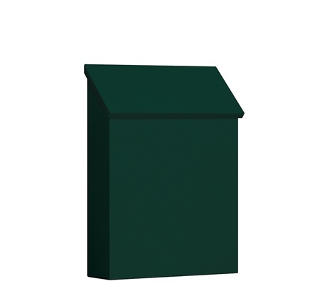 Salsbury Standard Vertical Style Traditional Mailbox In Green