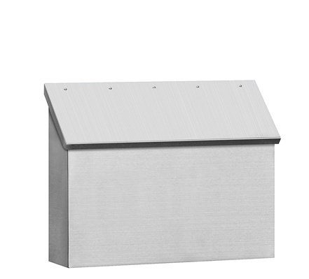 Salsbury Standard Horizontal Style Stainless Steel Mailbox