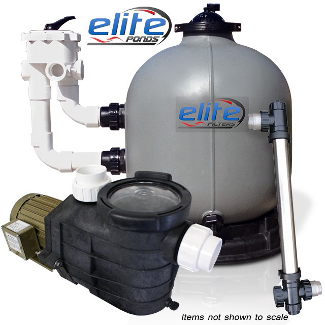 Epp10 Elite 10 Pond Pack - Complete Pond Filtration Kit For Ponds Up To 10000 Gallons