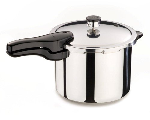 01362 Stainless Steel 6 Quart Stainless Steel Pressure Cooker Pack Of 2