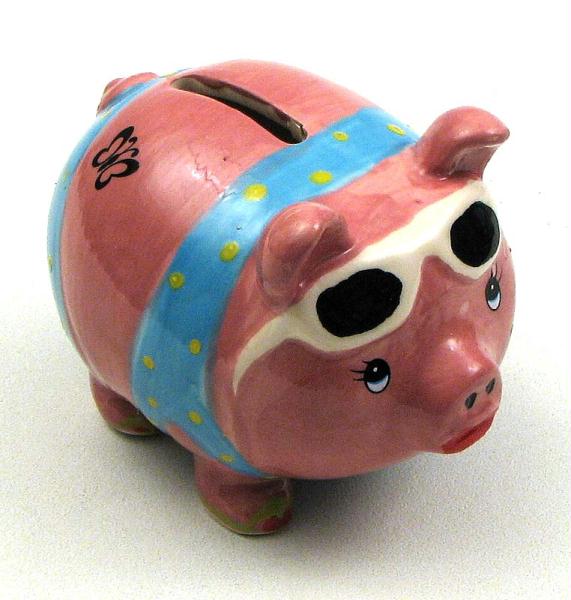 0154-18467 Glammie Hammie Pig Bank