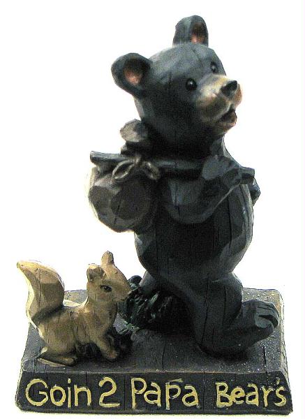 0154-18614 Goin 2 Papa Bear Figurine