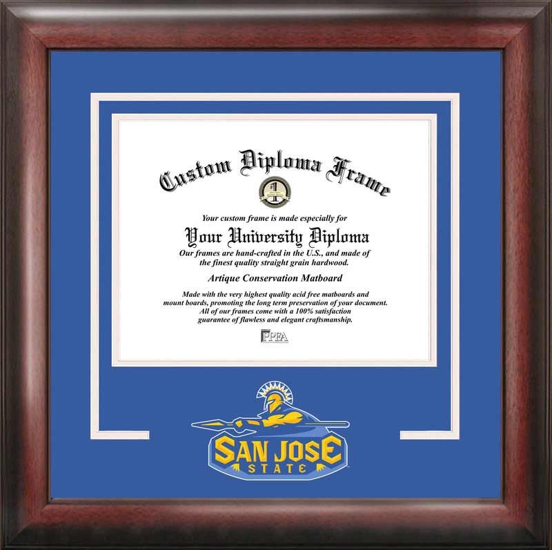 Ca929sd San Jose State University Spirit Diploma Frame