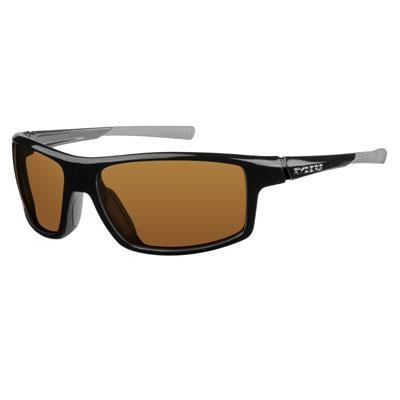 UPC 772956422150 product image for Ryders Eyewear R828001 Strike Gloss Black Brown Lens | upcitemdb.com