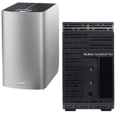 Wd Retail WDBUTV0080JSL-NESN My Book Thunderbolt Duo 8tb
