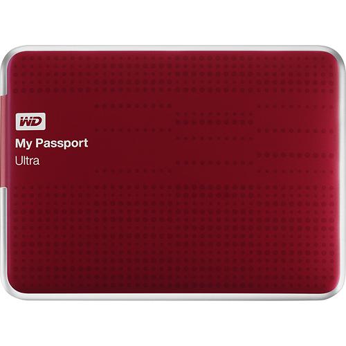 WD Retail WDBZFP0010BRD-NESN 1tb My Passport Ultra Red