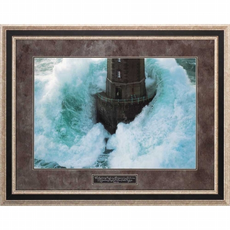 33p-2533-231 Lighthouse 33 X 25 In. H Frame Wall Decor By Jean Guichard