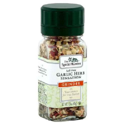 Spice Hunter Bg18408 Spice Hunter Grinder Garlic Herb - 3x1.6oz