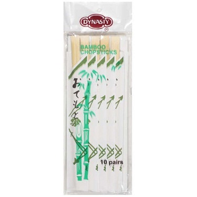 Bg12252 Bamboo Chopsticks - 12x10 Ct