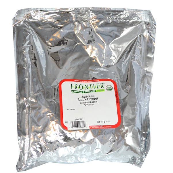 Frontier Natural Products Bg13175 Frontier Black Pepper,coarse - 1x1lb