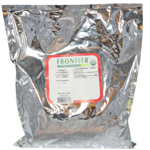 Frontier Natural Products Bg13160 Frontier Stevia Herb Powder - 1x1lb