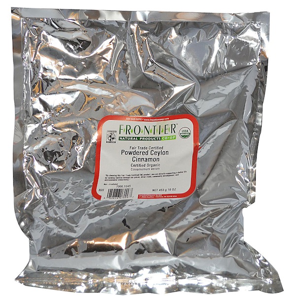 Frontier Natural Products Bg13137 Frontier Cyln Cinn Powder Ft - 1x1lb