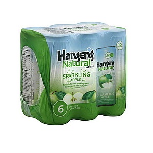 UPC 070847015093 product image for Hansens BG14069 Hansens Sprklng Fruit Beverage Apple - 4x6Pack | upcitemdb.com