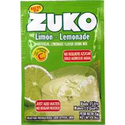 UPC 830108000103 product image for Zuko BG19966 Zuko Lemonade Drink Mix - 96x0.9OZ | upcitemdb.com