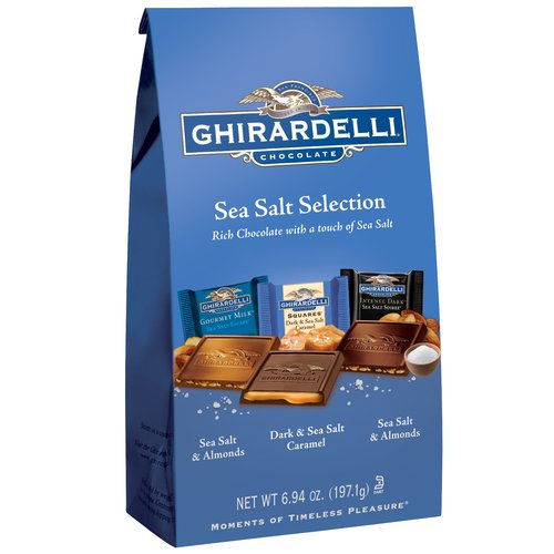 UPC 747599316449 product image for Ghirardelli BG13458 Ghirardelli Sea Salt Chocolate Asst - 6x6.94OZ | upcitemdb.com