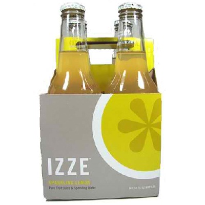 UPC 836093601370 product image for Izze Beverage Co. BG14512 Izze Sparkling Lemon - 6x4Pack | upcitemdb.com