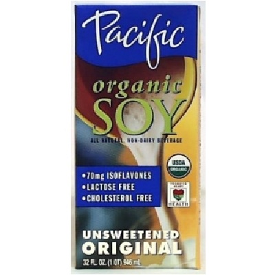 Pacific Natural Foods Bg16933 Pacific Natural Foods Soy Milk Un Sweet - 12x32oz