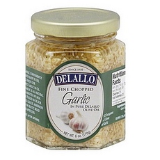 B02697 De Lallo Garlic Chopped In Oil - 12x6oz