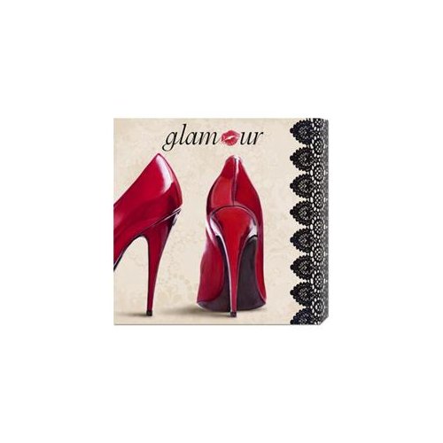 Michelle Clair 'glamour' Stretched Canvas