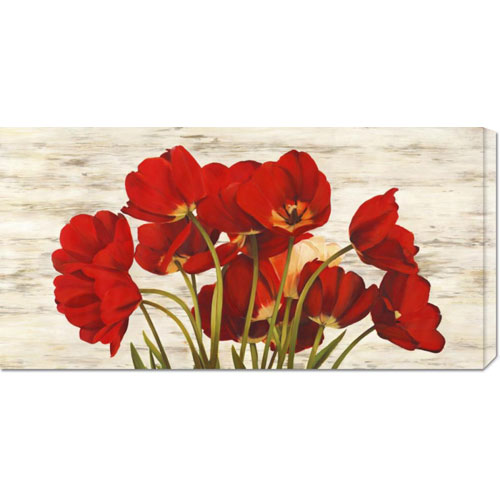 Bentley Global Arts Dba American Walls Gcs-375375-1836-142 Serena Biffi 'french Tulips' Stretched Canvas