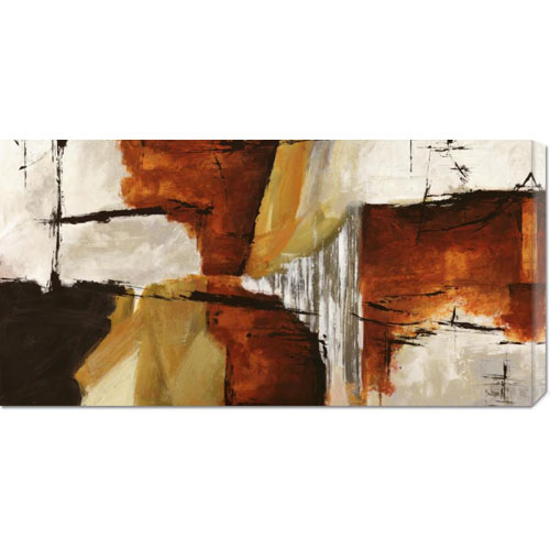 Bentley Global Arts Dba American Walls Gcs-375380-1836-142 Jim Stone 'of Wood And Stone' Stretched Canvas