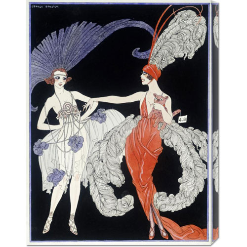 Bentley Global Arts Dba American Walls Gcs-264585-30-142 Georges Barbier 'the Purchase' Stretched Canvas