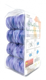 Best Pet Supplies AGP-120B1 Argyle Purple - 8Rolls-Bag