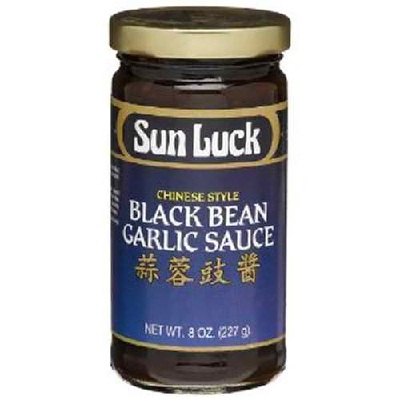Bg18656 Blck Bn Garlic Sauce - 1x8oz