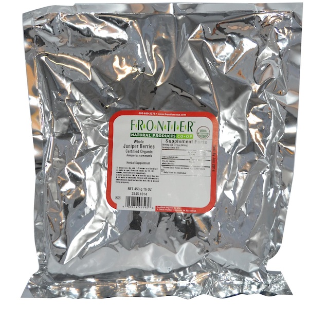 Frontier Natural Products Bg13216 Frontier Juniper Brrys Whole - 1x1lb