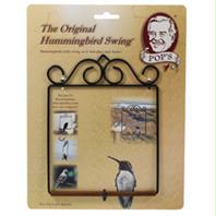 -hummingbird Swing- Black 5.25x.25x6.62