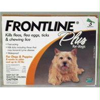 -frontline Plus Dog 1-22 Lb-3pack
