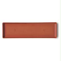 Novelty Mfg Co P-countryside Flowerbox Tray- Terracotta 24 Inch