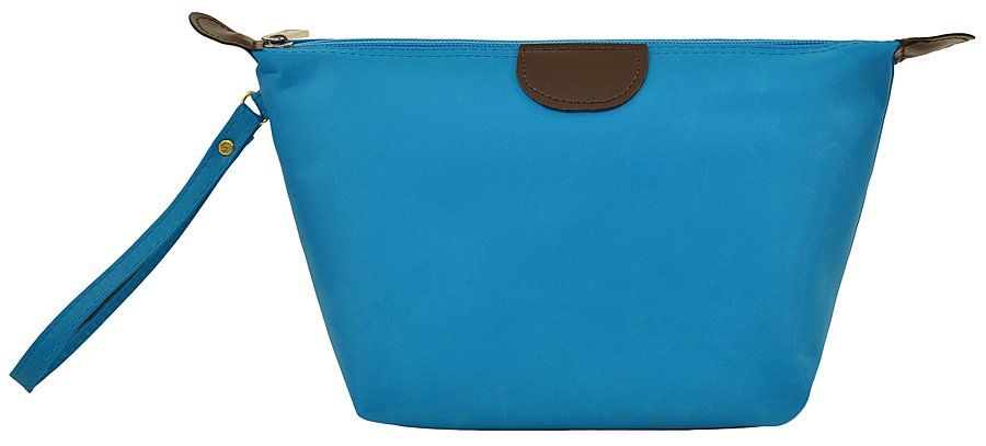 Gc1276bl 4 In. X10 In. Blue Cosmetic Bag