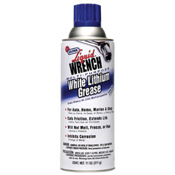 - Radiator Specialty L616 10.25oz. Liquid Wrench White Lithium Grease Spray