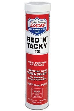 10005-60 14.5 Oz. Cartridge Red N Tacky Grease