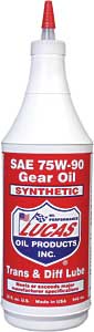 10047 1 Quart Synthetic Sae 75w-90 Trans & Diff Lube Gear Oil