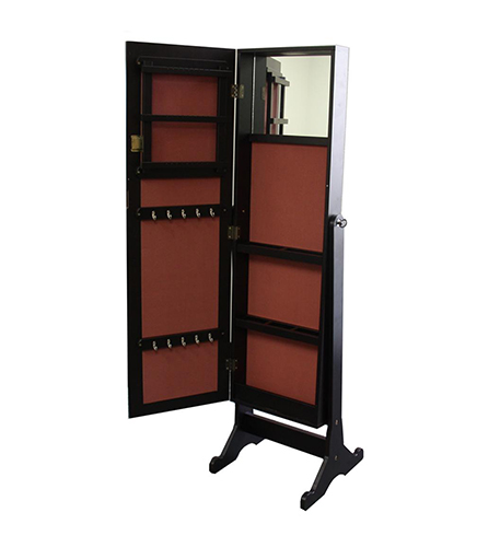Th-6003ch 57 In. H Standing Mirror With Storage