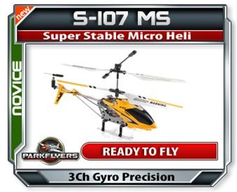 Park Flyers 87667 S107 Metal Series Rc Helicopter