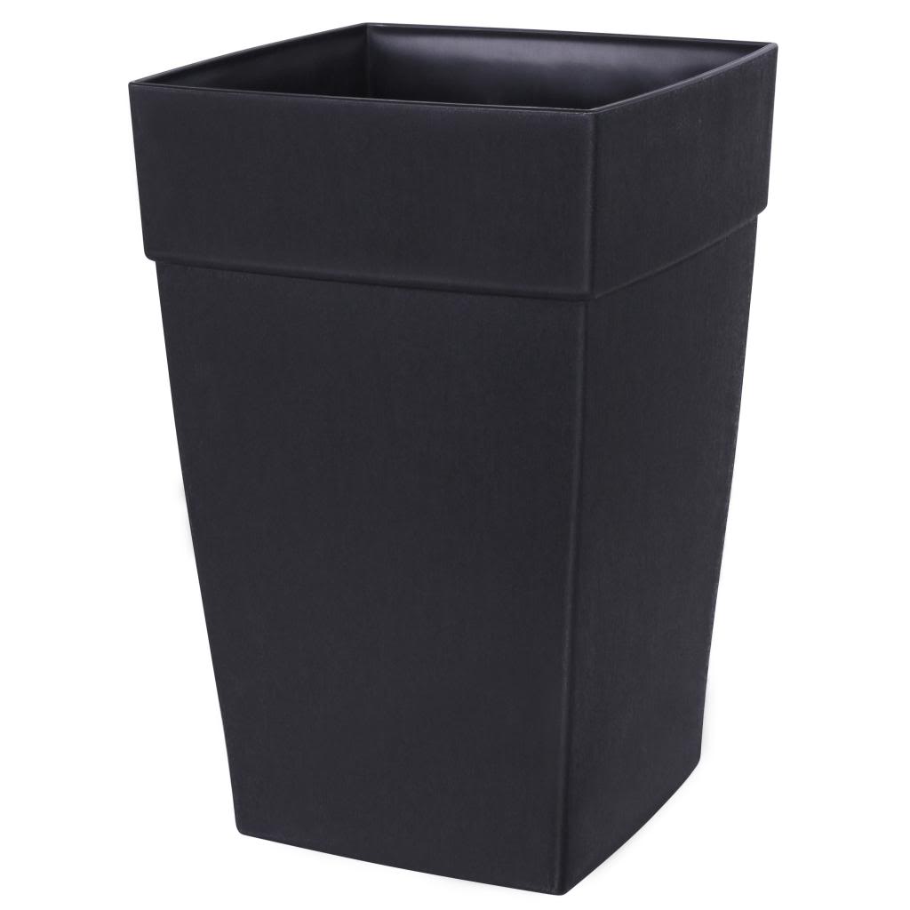 Dcn351236 Dcn 12 In. X 18 In. Tall Planter Black