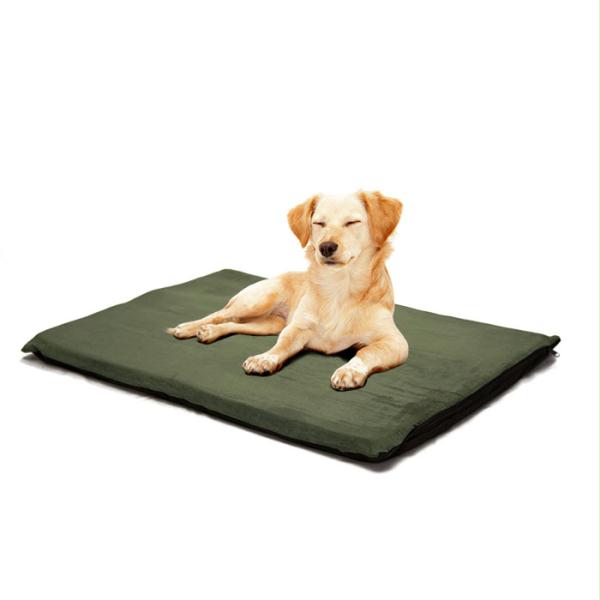 2 In. Orthopedic Foam Pet Bed - Suede Forest - Large