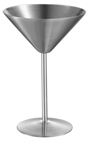 Vac317 Charlotte Stainless Steel Martini Glass