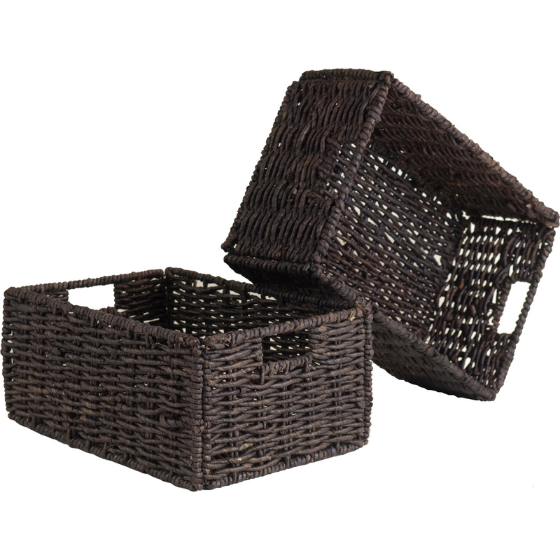38207 Granville Set Of 2 Small Fodable Baskets