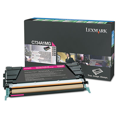 Lexmark Lexx746A1Mg Lexmark Br X746De - 1-Sd Rtn Prog Magenta