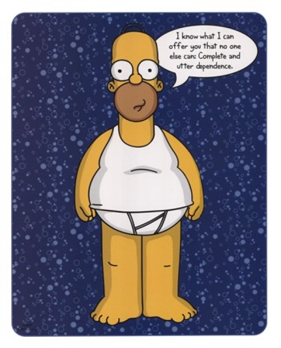 Impet5013 Simpsons - Homer Dependence Poster Print - 8 X 10