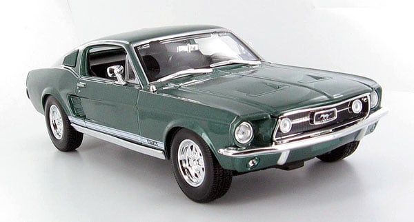 Mai31166mdgr Maisto - 1967 Ford Mustang Fastback