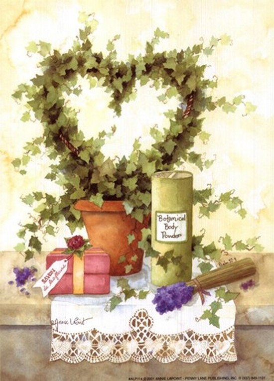 TPC/PEN P12ALP114 Botanical Body Powder Poster Print by Annie Lapoint - 5 x 7 TPC/PEN P12ALP114 Botanical Body Powder Poster Print by Annie Lapoint - 5 x 7