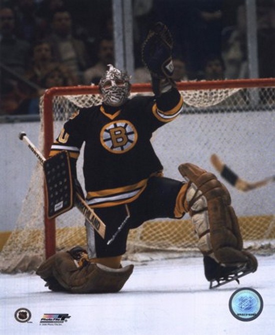Photofile Pfsaaef02401 Gerry Cheevers - Save Sports Photo - 8 X 10