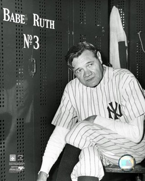 Photofile Pfsaahb08501 Babe Ruth - Farewell Game Locker Room Sports Photo - 8 X 10